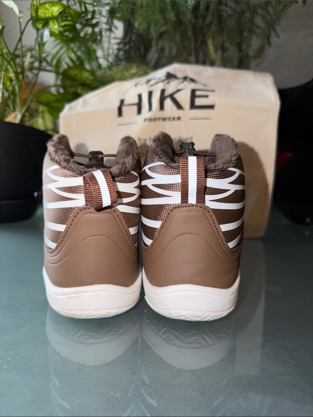 Hike Lorax Brown High-Top Winter Shoe - Picture 3 of 4